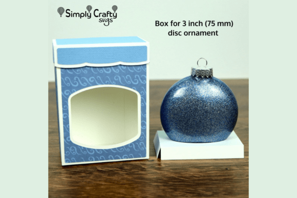 3D SVG Christmas Ornament Box Review
