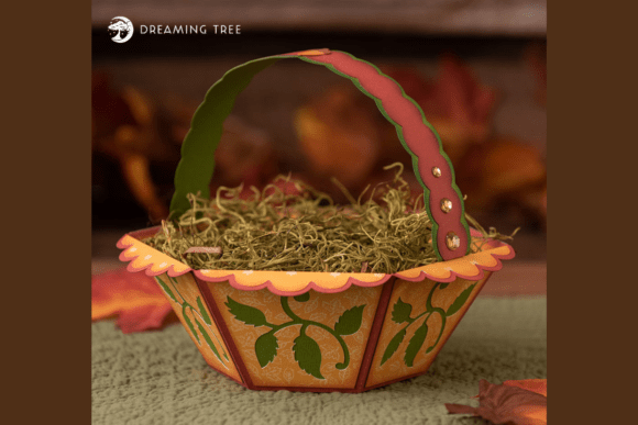Autumn Gift Basket SVG: A Designer's Review for Fall Projects