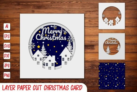 Christmas 3D SVG: A Designer's Village Review