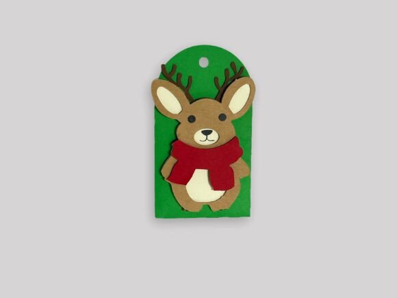 Deer Gift Card Money Holder: A 3D SVG Christmas Asset Review