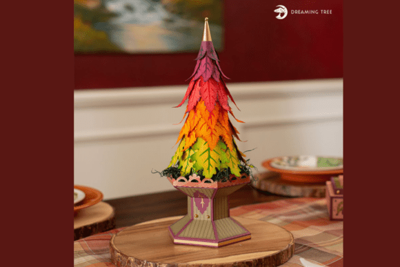 Falling Leaves Topiary SVG: A 3D Fall Asset Review