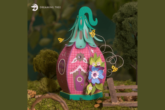 Honey Bee Fairy House SVG: 3D Houses & 3D SVG Review