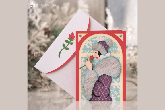 Joy Note Card SVG: A Winter 3D SVG Review