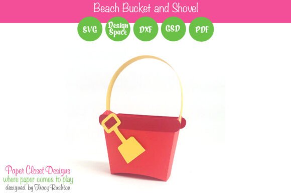 Review: Beach Bucket 3D SVG for Objects & Sales