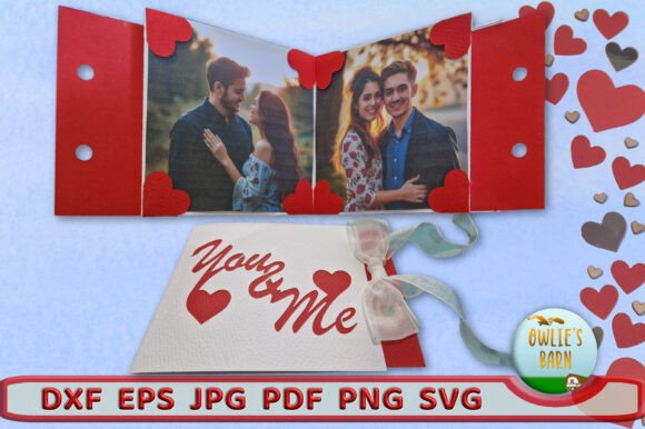 Romantic Pop-up Card: A 3D SVG Shapes Review