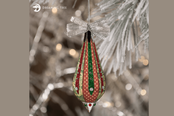 Teardrop Ornament SVG: A 3D SVG for Christmas Brands