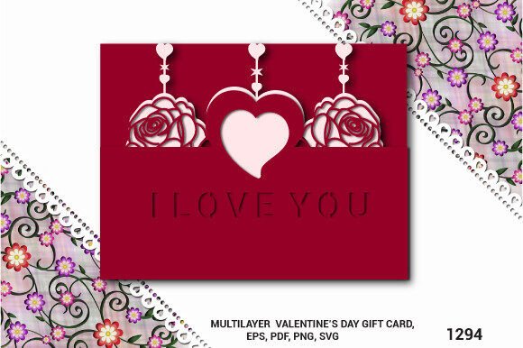 Valentine's 3D SVG Shapes: A Publisher's Review of Layer 1294